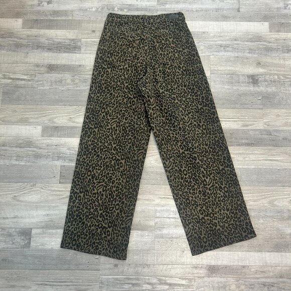 PTCL Ethical Brand Animal Print Wide Leg Women's Jeans S22 - Picture 7 of 7